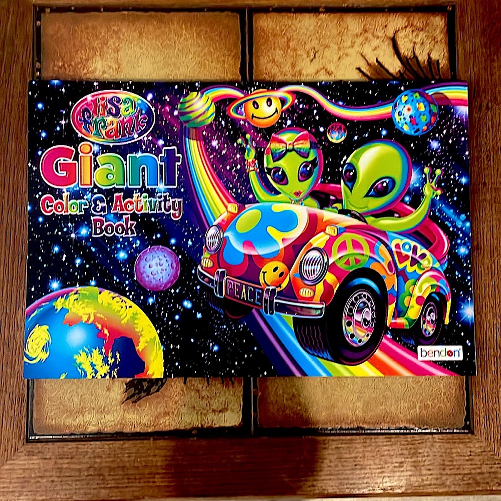 LISA🌈FRANK GIANT COLOR & ACTIVITY BOOK